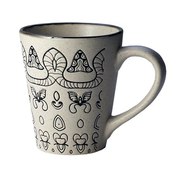 Кружка Losk Butterfly Forest Cream L0420-43B-003-M4 360 мл бежевая