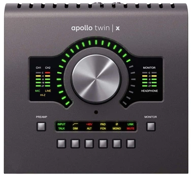 Аудиоинтерфейс Universal Audio Apollo Twin X Quad Heritage Edition