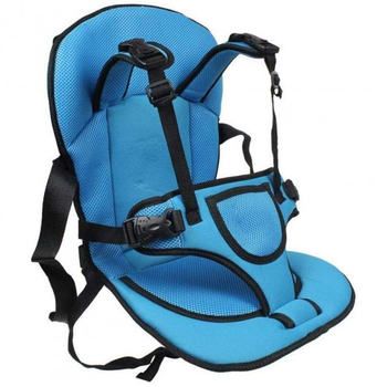 Детское бескаркасное автокресло Multi Function Car Cushion до 12 лет. Цвет: синий(ws34269)(WB)