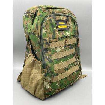 Мужской рюкзак тактический Army PUBG Battlegrounds 30л, универсальный Green Pixel