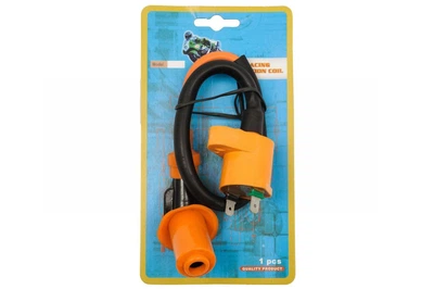 Котушка запалювання тюнінг 4T GY6 50-150 Honda DIO помаранчева +свічник CHENHAO