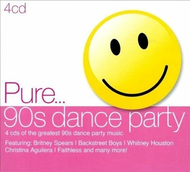 Музичний CD диск Various – Pure... 90s Dance Party (4CD) ліцензійний