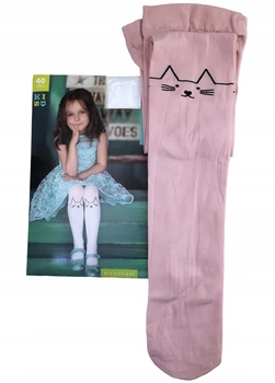​Колготи дитячі FIFI 40 den KNITTEX р.116-122 (рожеві)