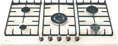 Газова варильна поверхня Fabiano FHG-R 27-95 VGH-T Ivory 8112.508.0332
