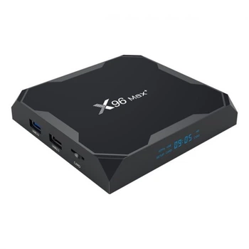 Смарт TV-приставка медиаплеер Enybox X96 MAX Plus S905X3 4Гб/32Гб Android 9.0