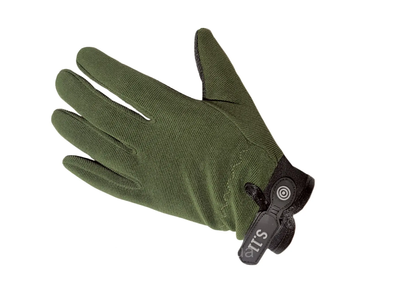 Перчатки тактические полнопалые (пара), размер универсальный, цвет зеленый
