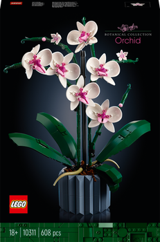 Конструктор LEGO Botanicals Орхидея 608 деталей (10311)
