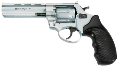 Револьвер Флобера Voltran Ekol Viper 4.5" (хром / пластик) (Z20.5.005)