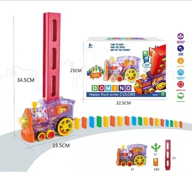 Розвиваюча іграшка поїзд-доміно DOMINO Happy Truck (20268)