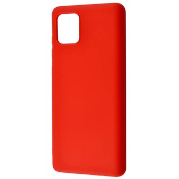 Чохол однотонний WAVE Colorful Case (TPU) Samsung Galaxy Note 10 Lite (N770F) Червоний