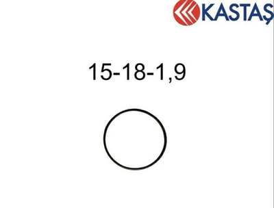 Кільця ущільнювальні 15х18х1.9