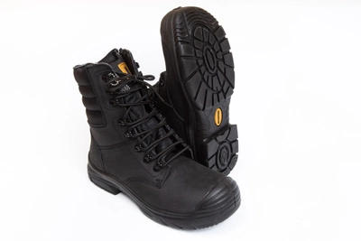Берці тактичні. Чоловічі бойові черевики з водостійкою мебраною Мaxsteel Waterproof Black 48 (318мм) чорні