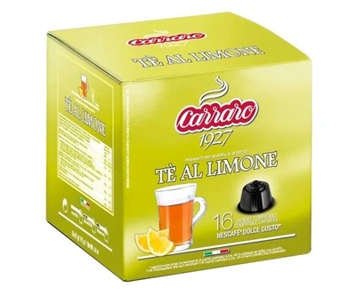 Чай у капсулах Carraro Te Al Limone, 16 капсул Dolce Gusto