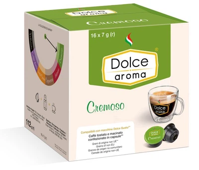 Капсулы Dolce Aroma Cremoso, 16 капсул Dolce Gusto