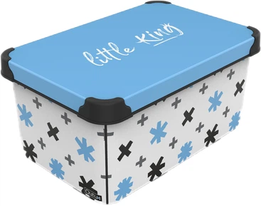 Коробка Qutu STYLE BOX с/к LITTLEKING 10 л