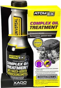 Complex Oil Treatment. Антидимна присадка з ревіталізантом. Засіб для відновлення тиску оливи, Atomex