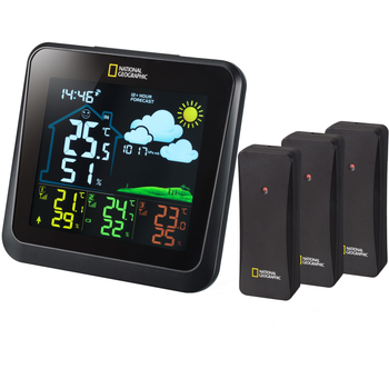 Метеостанция National Geographic VA Colour LCD 3 Sensors (9070710) NtnlGgrphc(S)929330