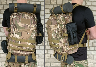 Рюкзак тактический S.Knight 30 л трехдневный Multicam (армейский, для ВСУ) SC-2803-MC
