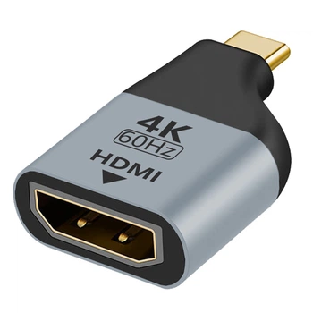 Адаптер, переходник Type-C to HDMI для передачи видео OEM UC2HDMI-01, для компьютера, смартфона, телевизора