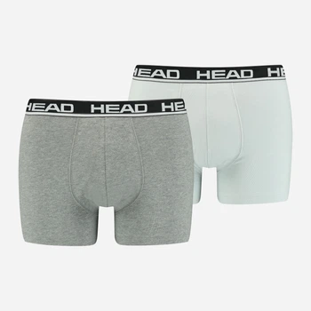 Набор трусов-боксеров мужских HEAD Basic Boxer 701202741-012 L 2 шт Серый/Светло-серый (8720245175098)