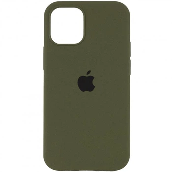 Cиликоновый чехол с MagSafe для iPhone 14 Pro Max Fruct Silicon Case Full Dark Olive