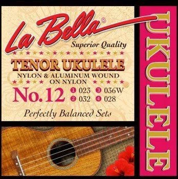 Струни для укулеле La Bella 12 Tenor Ukulele