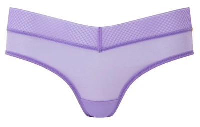 Трусики Gossard Glossies 6254 шорти з ультрасучасного матеріалу з легкою підтримкою L Violet (5053014910068)