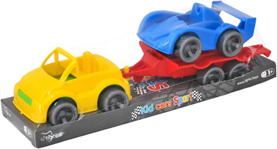 Набор авто Tigres Kid cars Sport Кабриолет и гонка 3 элемента на планшетке (39824)