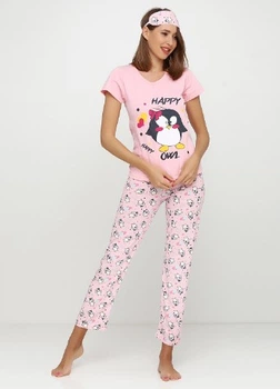 Пижама Rinda Pijama RI-7940_pink 2XL Персиковый