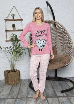 Пижама Rinda Pijama RI-5539_pink L Розовый