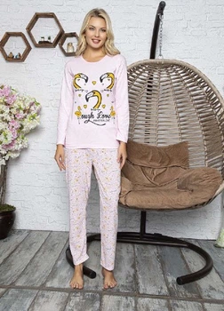 Пижама Rinda Pijama RI-5279_sv-pink 2XL Розовый