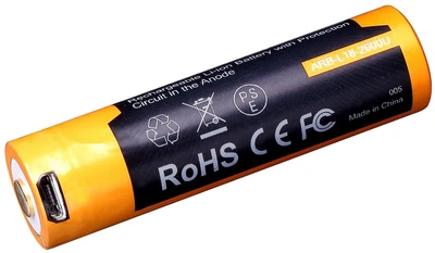 Аккумулятор 18650 Fenix 2600 mAh ARB-L18-2600U