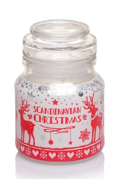 Свічка ароматизована в банці Bartek Candles Скандинавія №1 130г.