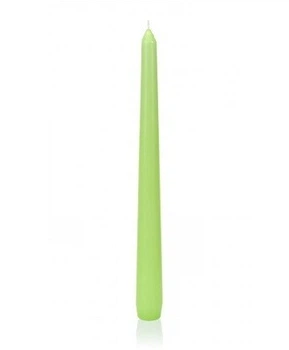 Свічка Bartek Candles класична довга гладка 21*300 мм зелена
