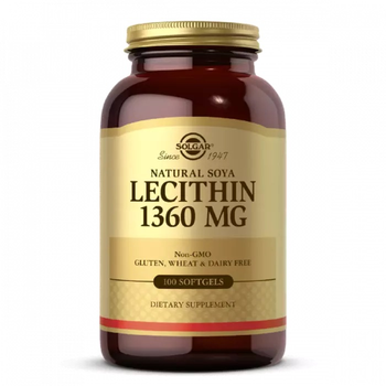 Амінокислота Solgar Natural Soya Lecithin Капсули