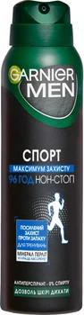 Антиперспірант Garnier Mineral Спорт спрей 150 мл (3600541254664)