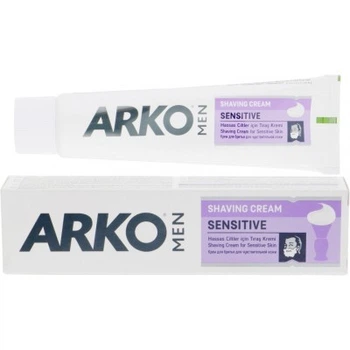 Крем для бритья ARKO Sensitive 65 мл (8690506094515)