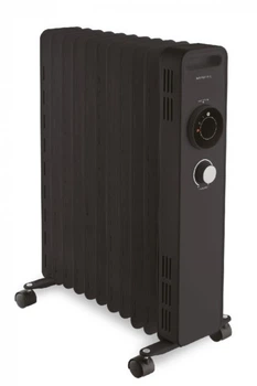 Електричний масляний обігрівач Kumtel KUM-1225S Black