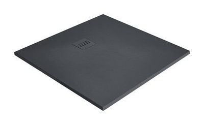Душовий піддон RADAWAY Kyntos C 80x80 колір антрацит HKC8080-64