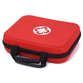 Аптечка сумка органайзер для медикаментов для путешествий для дома 24х20х7 см (473256-Prob) Красная