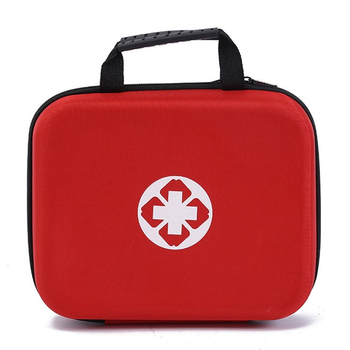 Аптечка сумка органайзер для медикаментів для подорожей для дому 30х24х9 см (473257-Prob) Червона