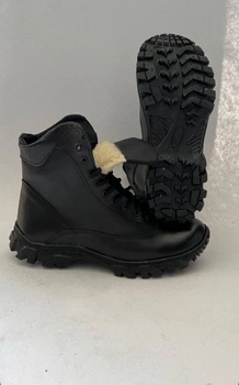 Зимові військові черевики Чорні KH, підошва Energy (KH9-SHORT-WT-BL-EG-44)