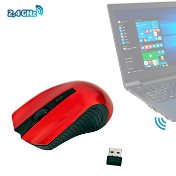 Комп'ютерна бездротова мишка "Wireless Mouse G-698" Червона блютуз миша для ноутбука та ПК (VS7005244-1)