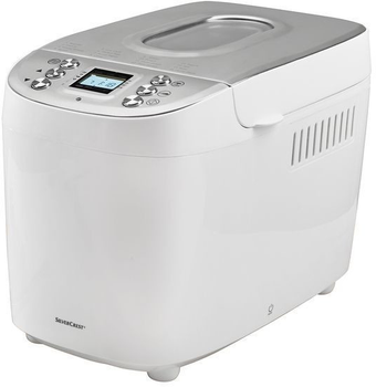Хлебопечка Silver Crest SBB 850 E1 Объем 3л антипригарным покрытием ILAG Отложенная выпечка Таймер Белый