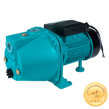 Насос центробежный самовсасывающий 0.75кВт Hmax 48м Qmax 55л/мин AQUATICA JETa60 775092