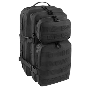 Тактичний штурмовий рюкзак Brandit US Cooper 40 л Чорний (8008-02)