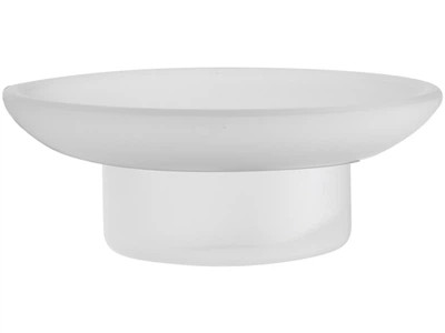 Мыльница стеклянная матовая REMER ACGL10