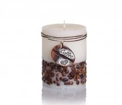 Свічка ароматизована Bartek Candles Кава Циліндр 70*90мм