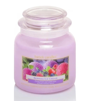 Свічка ароматизована в банці Bartek Candles Чорничне морозиво 430г.