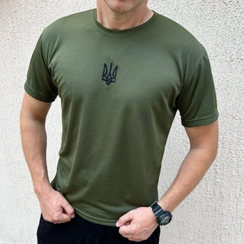 Тактична чоловіча футболка з гербом Gosp 2XL